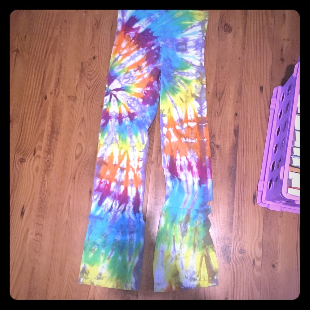 American Apparel tie dyed pants